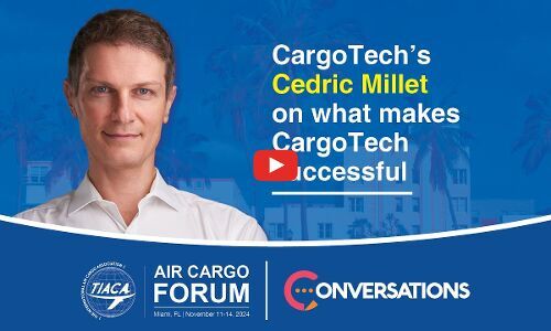 Cedric Millet, Chief Strategy & Digital Officer of ECS Group & President of CargoTech Cedric Millet, Chief Strategy & Digital Officer of ECS Group & President of CargoTech